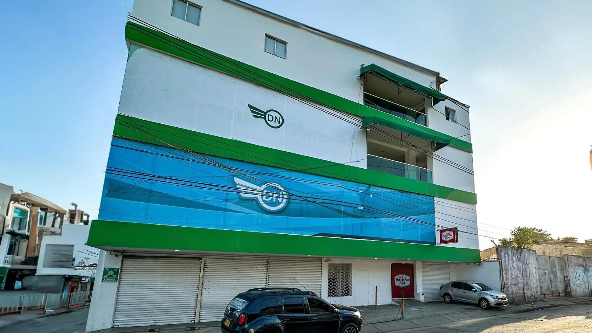 Hotel Bazurto Plaza location